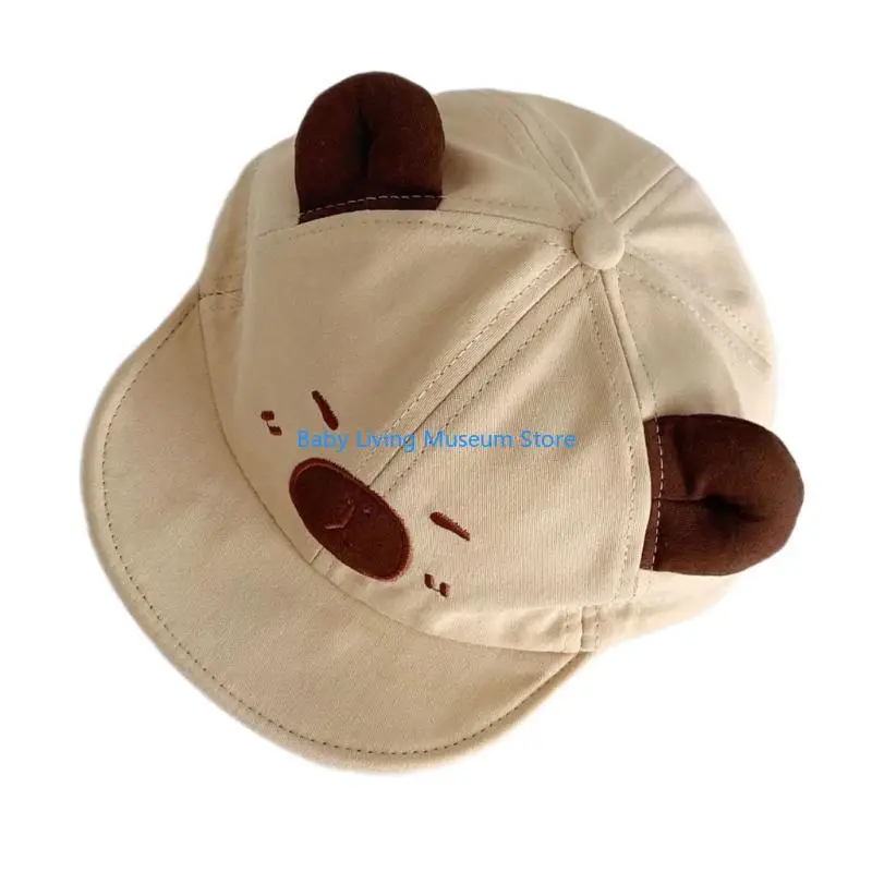 

P31C 2025 Spring Baby Capybara Baseball Caps Enjoy Comfort Sun Protections Hat Lovely Cartoon Caps for Boys Girls