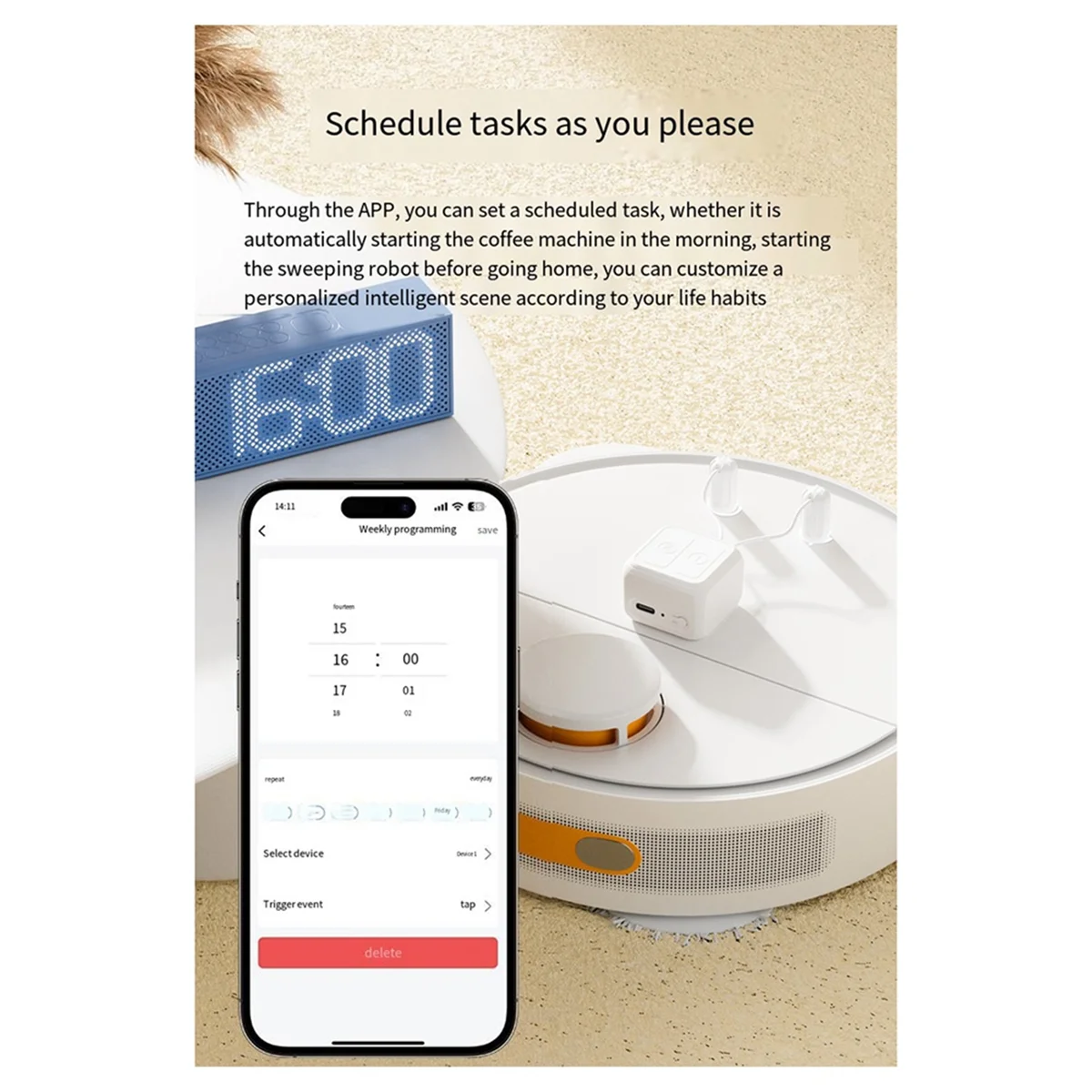 

M20K New Touch Screen Finger Robot Dual Control Tuya Bluetooth Smart Remote Control Timed Screen Clicker