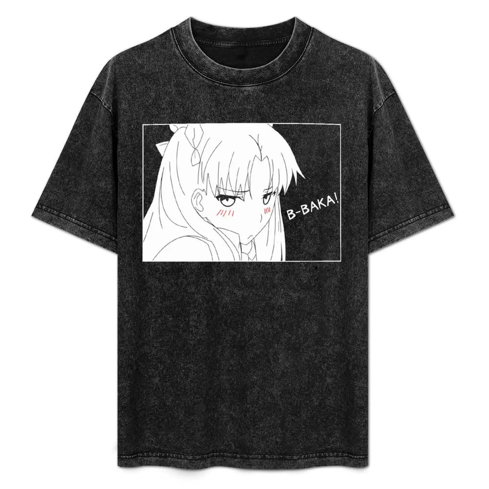 

Tohsaka Rin Baka, Anime Girl Cute, Anime Girl Baka, Tsundere Anime Girl T-Shirt Water Resistant Casual T-Shirt