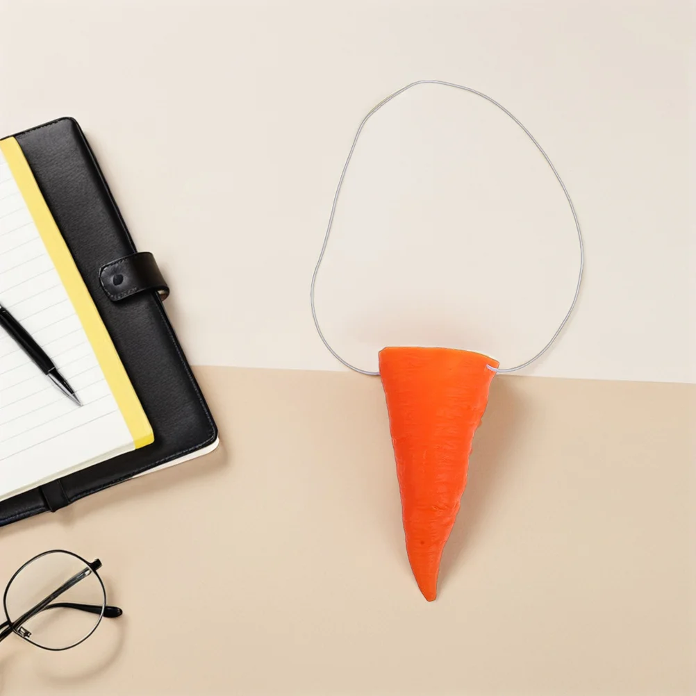 5개 당근 코 눈사람 코 파티 드레스업 소품 코스프레 의상 눈사람 장식 DIY 공예 겨울 액세서리