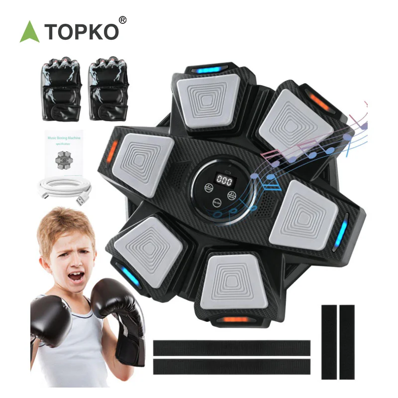 

TOPKO US Warehouse Popular Home Boxing Equipment Punching Mavhine Strength Training Music Boxing Machine