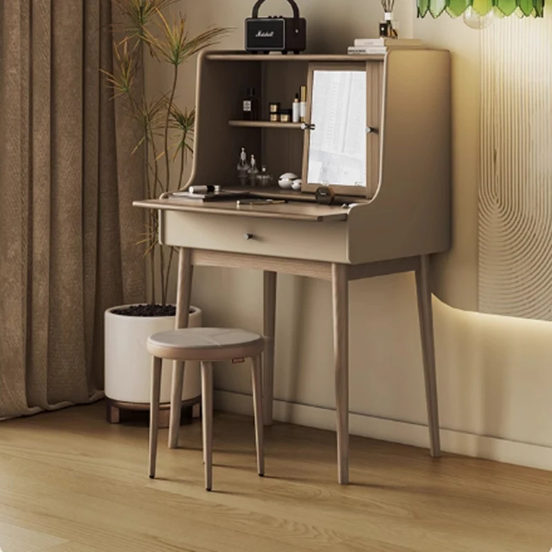 خزانة ماكياج الغرور الجدول غرفة نوم مكتب كرسي الخشب منضدة الزينة الأوروبية النساء غرفة المعيشة ميسا دي Maquillaje أثاث المنزل