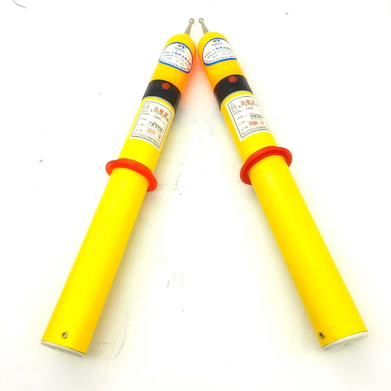 DQ-II 10KV 35KV 110VKV 220KV telescopic high-voltage acousto-optic voltage tester, testing pen, measuring pen