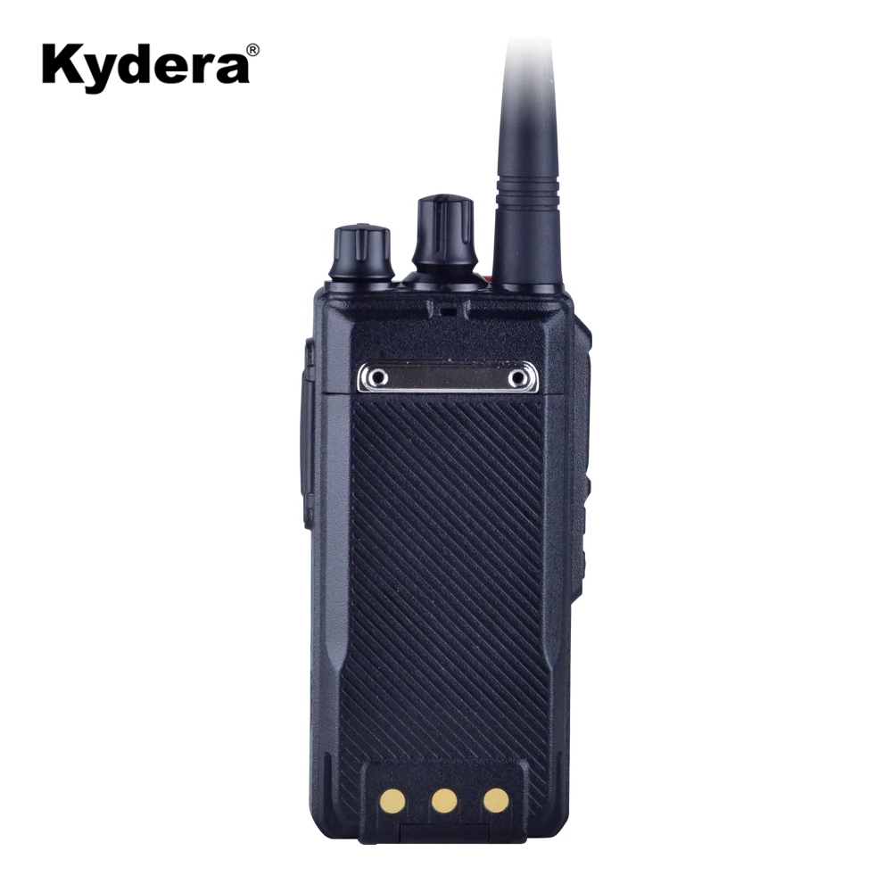 KYD/ NHR1 VHF UHF Handheld Digital Wireless 2-way Communication DR-550UV AES256 IPx4 Water Resistant 5km Range 2000-2500mAh 6