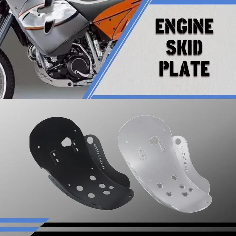 

For K*M 400 / 620 / 640 LC4 ADVENTURE 1997-2003 2004 2005 2006 2007 1998 Motorcycle Engine Guard Skid Plate Cover Protector