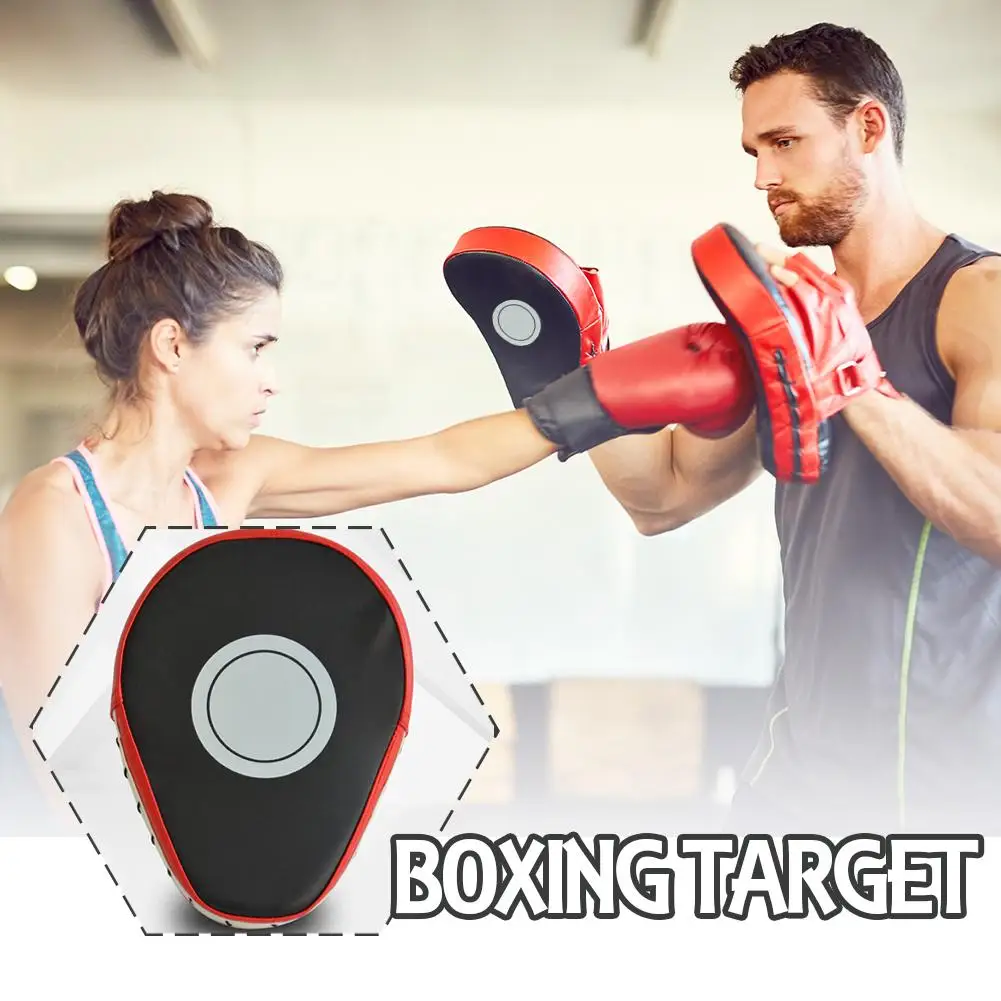 1pc Boxing Hand Target Martial Thai Kick Sanda Training Training Thickened Karate Mitt Target Punch Five-finger Hand U8t2