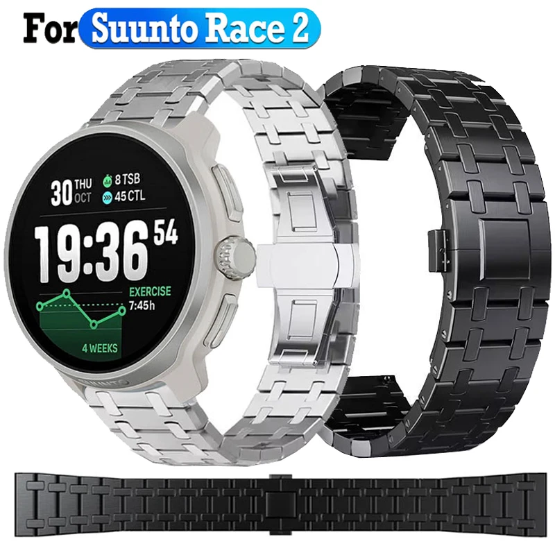 22Mm Luxury Stainle… - image