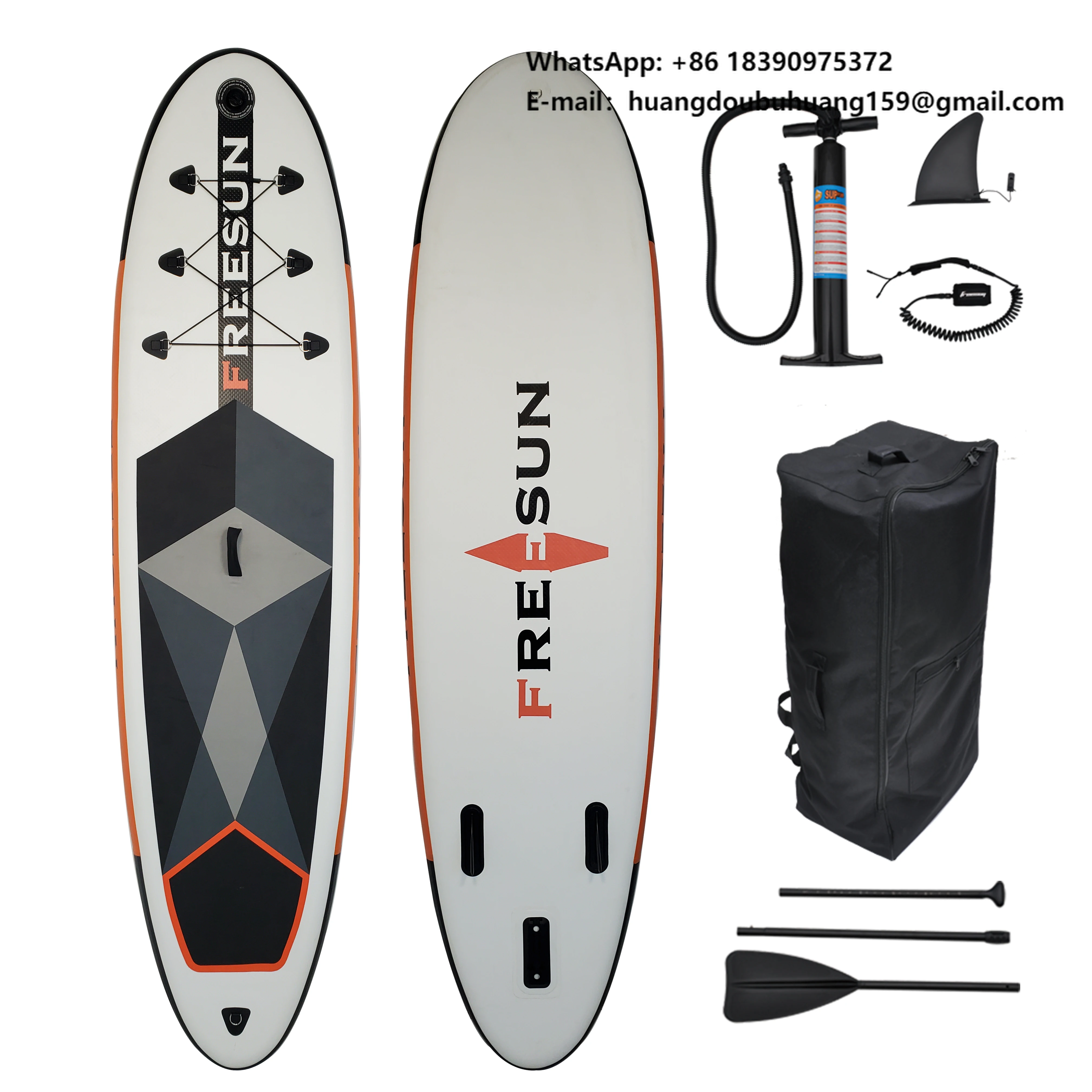 

Надувная доска для серфинга классического дизайна, 10 футов, готова к отправке, с противоскользящим покрытием из EVA