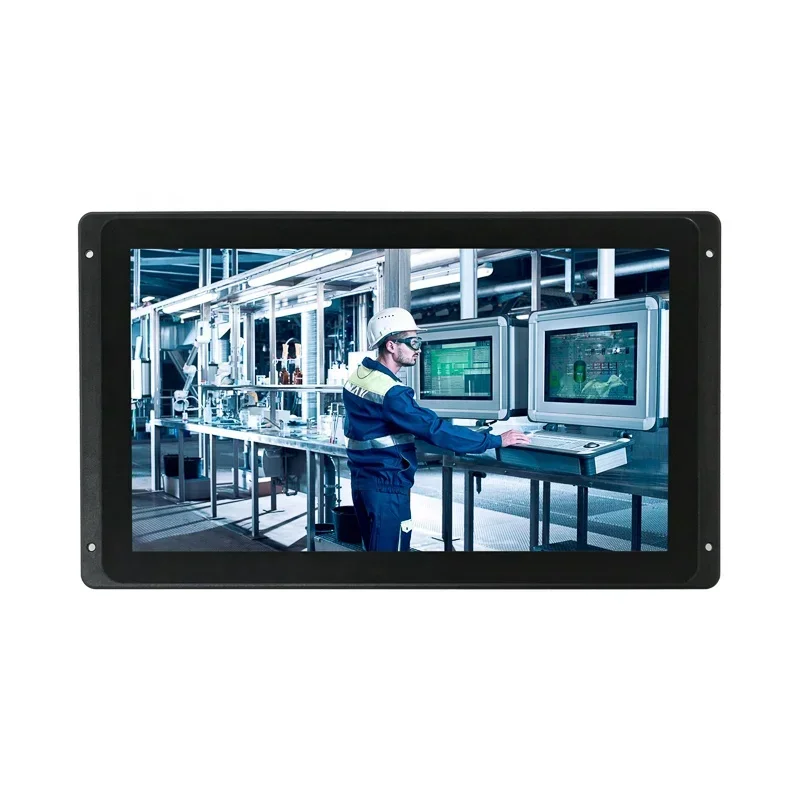 

Front IP65 Waterproof Displays 1000 Nits Sunlight Readable Touchscreen Monitor Without Back Cover