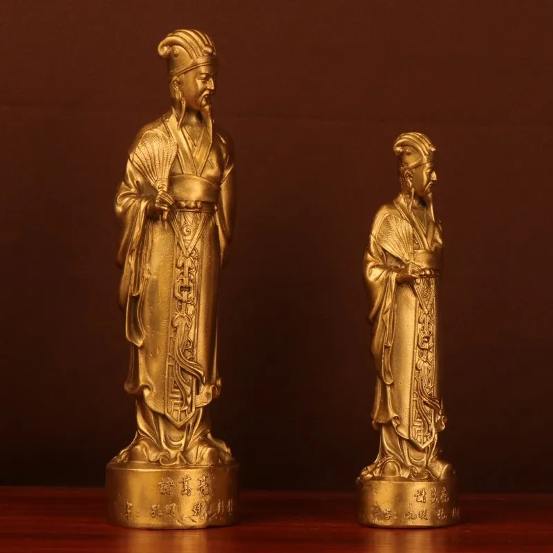 Zhuge Liang, Bronze Kongming, Home and Office Decorative Piece