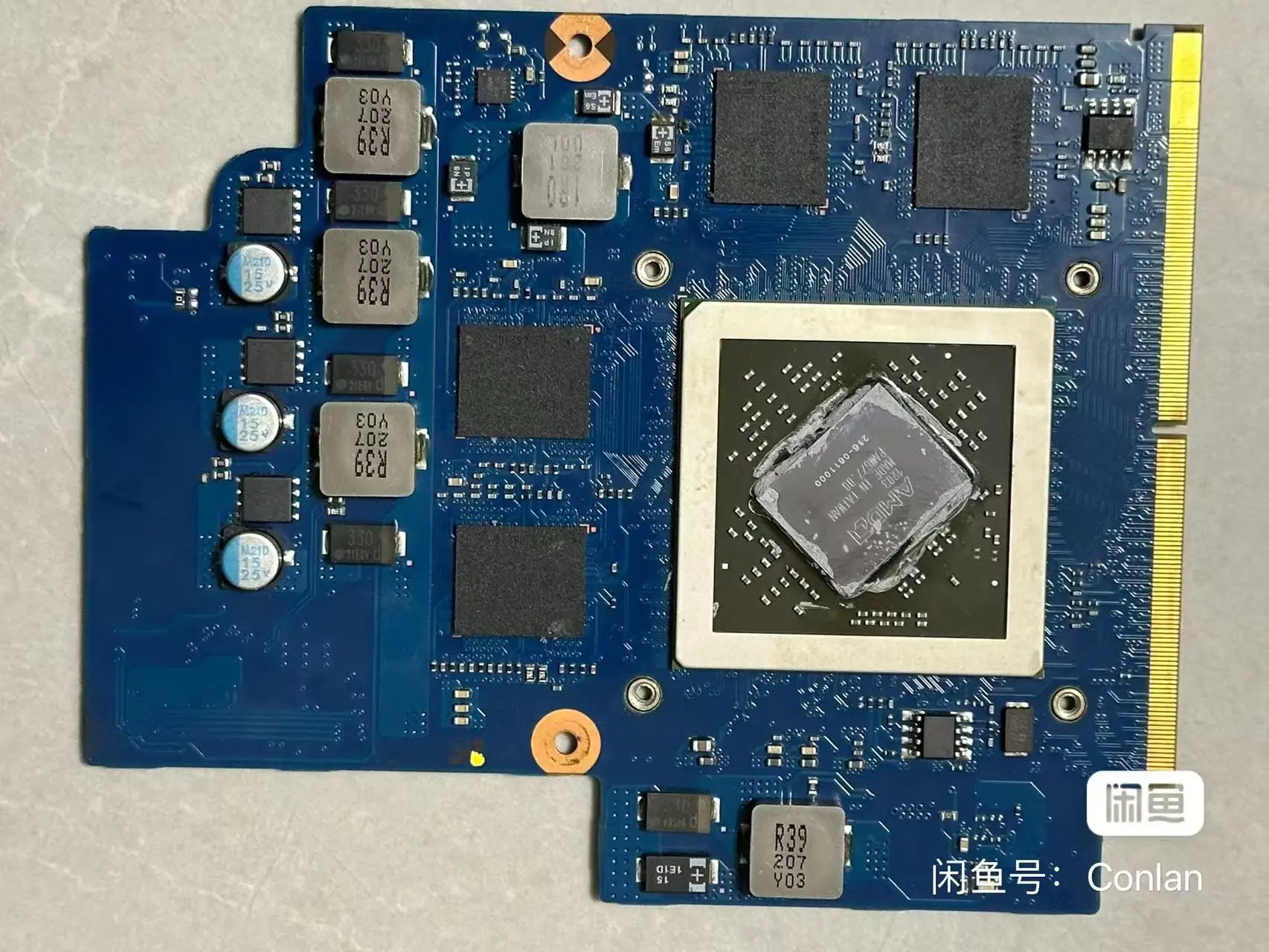 Видеокарта Radeon HD6970M 2GB GDDR5 GPU для 700G7A-S1, б/у