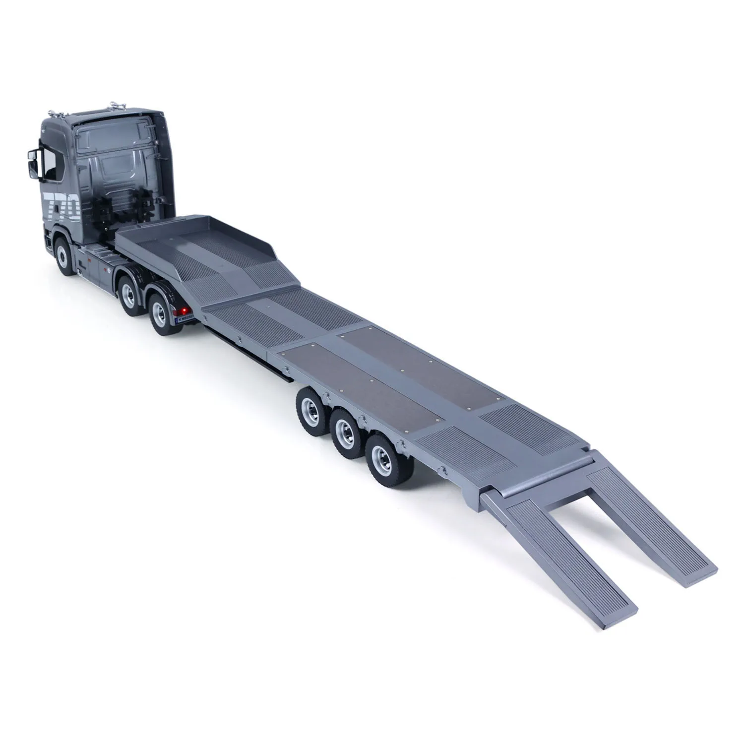 1501A 1/18 HUINA RC Traktor und 3-Achs-Sattelanhänger 19CH RTR 770S 2.4G Sound-Licht-System Ferngesteuertes LKW-Modell – Detail 4