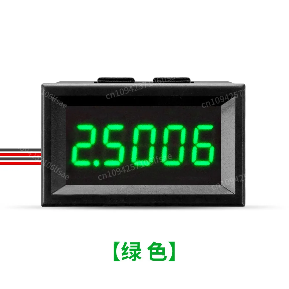 

0.36 inch 5-position 4-wire variable precision DC0-33V DC digital voltmeter digital voltmeter, red, blue, green and yellow