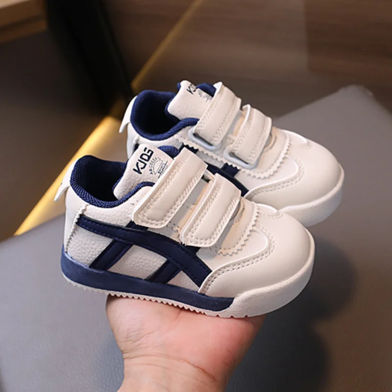 Chldren\'s Casual Shoes Boys Fashion Sport Shoes for Four Seasons Baby Girls Soft Sole Outdoor Shoes Anti-slip First Walkers