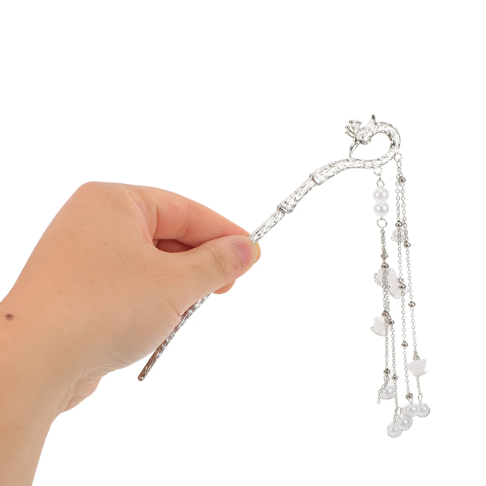 

Набор из 3 китайских заколок для волос: элегантные шпильки с фениксом и кисточками в винтажном стиле для свадеб, Ханьфу и сценических выступлений