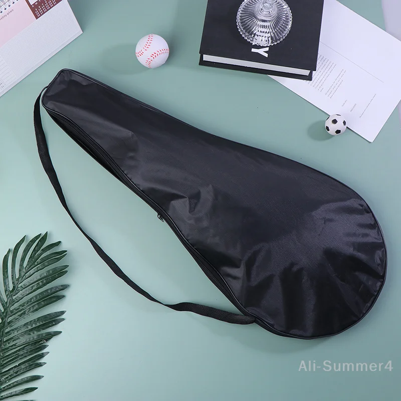 حقيبة مضرب تنس محمولة مقاومة للماء بكتف واحد حقائب تنس للبالغين والرجال والنساء غطاء حماية لمضرب التنس #2