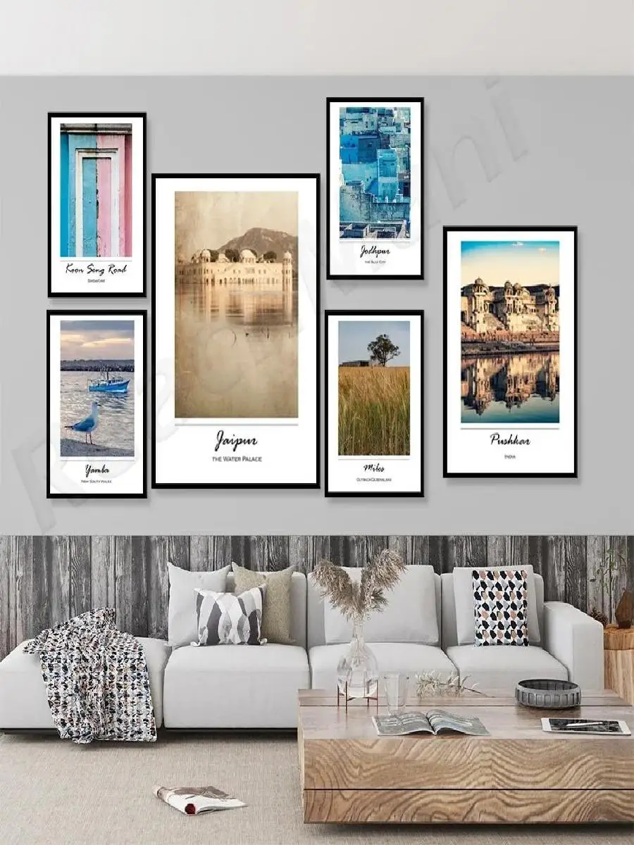 Travel Poster Jodhpur India Jaipur Pushkar Singapore Guancheng Road Miles Poster Queensland Outback Australia #2