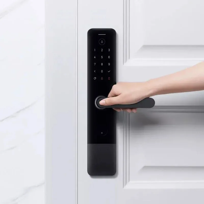 For Xiaomi Smart Door Lock E Fingerprint Bluetooth Homekit Unlock Anti-plug Safety Lock Body Work with Mi Home Apple Homekit APP