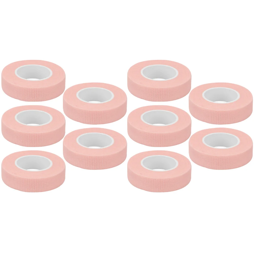 

10 Pcs Tape Non Woven Fabric Eyelash Extension Tapes For Women Comfortable Beauty Salon Strips Lash Extension Tools Safe Skin