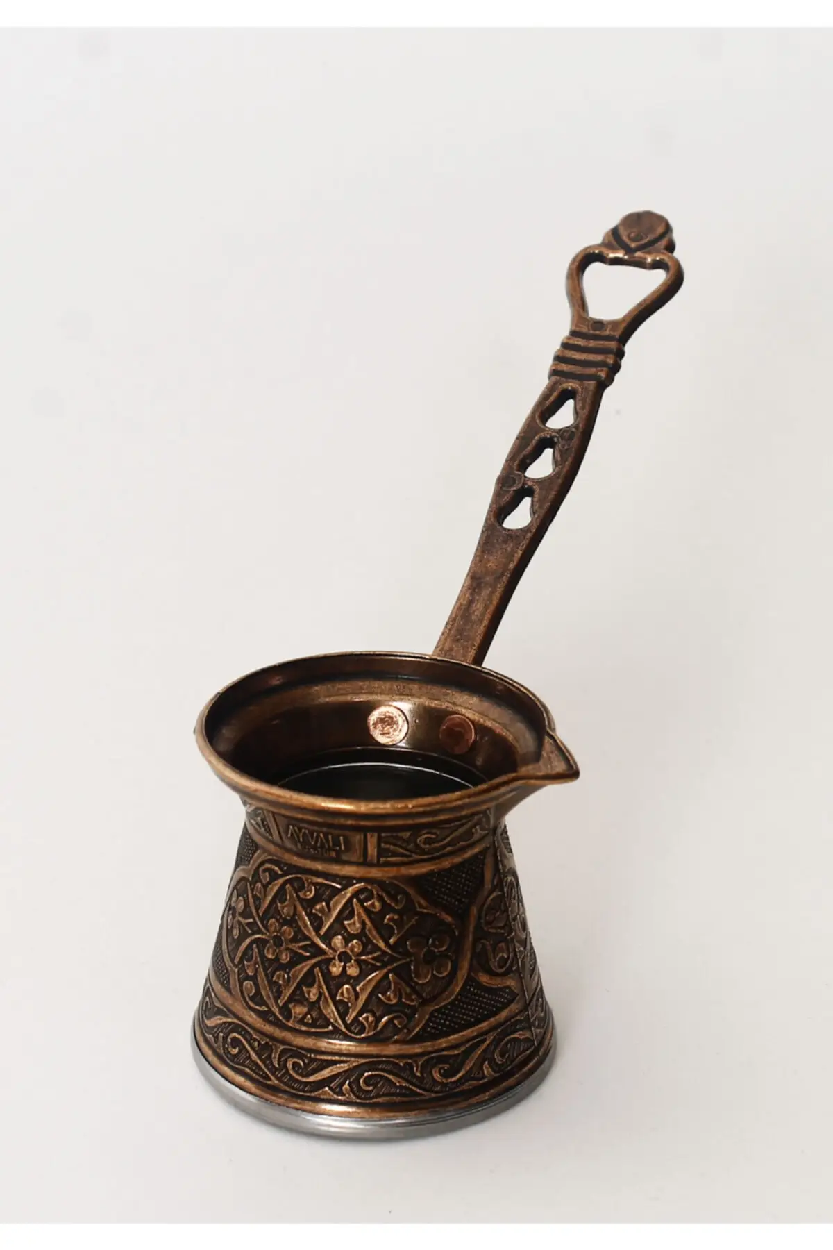 Patterned Cast-Iron Coffee Pot 3 Personality-Magnet Bushes Compatible