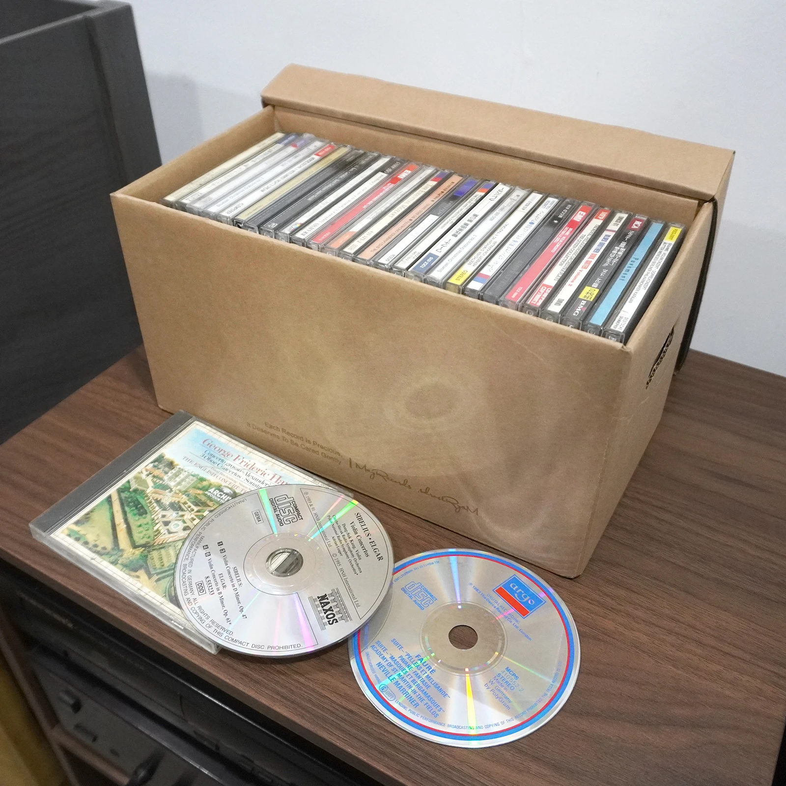 Caixa de armazenamento de disco de cd/dvd, suporte de armazenamento que economiza espaço para escritório doméstico, caixa ambiental, organizador de cd/dvd
