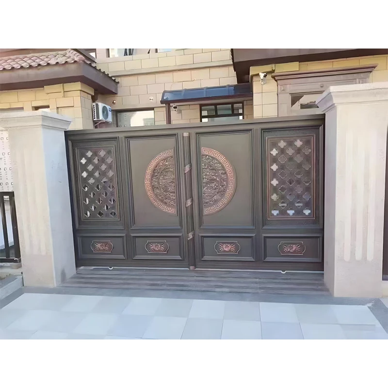 Anti-Theft Durable Aluminum Garden Gate for House Entrance