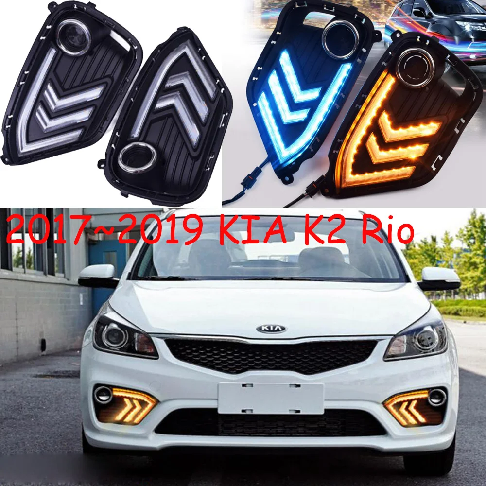 LED,2017~2018 KlA K2 daytime Light,car accessories,K2 fog light,motorcycle,K2 headlight;soul,k5,sorento,kx5,Sportage R,K 2 ,Rio