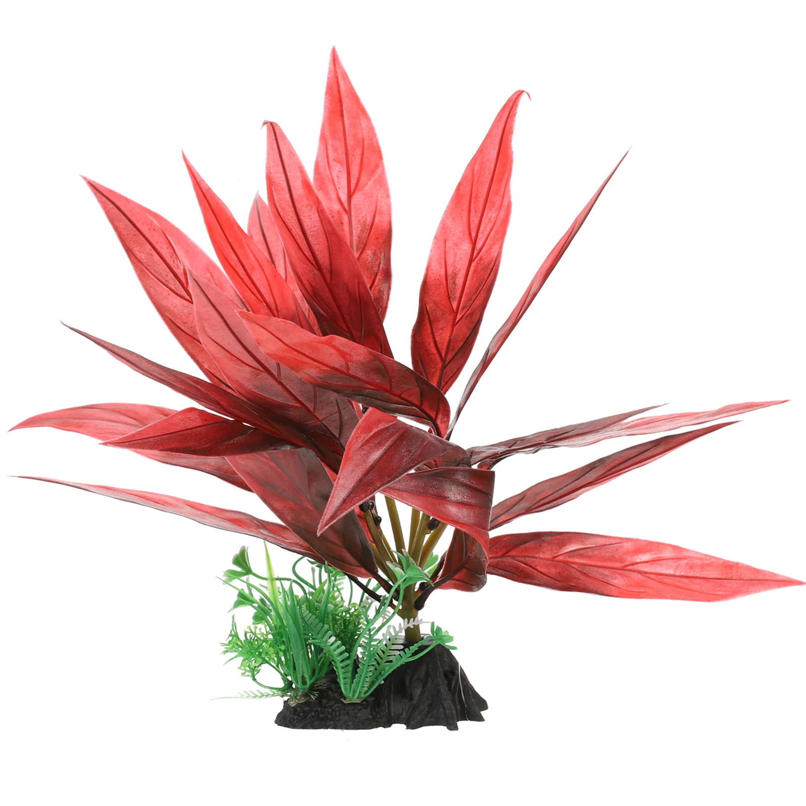 Water Grass Decorative Aquarium Plant Safe Faux Fish Tank Accessories Artificial Plants For Aquarium Landscaping