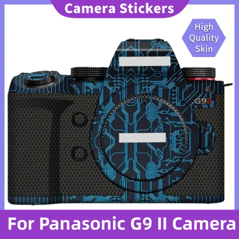 Pegatina personalizada para Panasonic Lumix G9II G9M2, calcomanía de piel para cámara, película de envoltura de vinilo, abrigo protector G9 Mark 2 II M2 Mark2 MK2