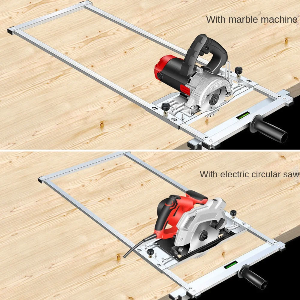 Imagem -05 - Multifunções Electricidade Serra Circular Aparador Guia de Posicionamento Ferramentas de Tábua de Corte Madeira Router Machine Tools