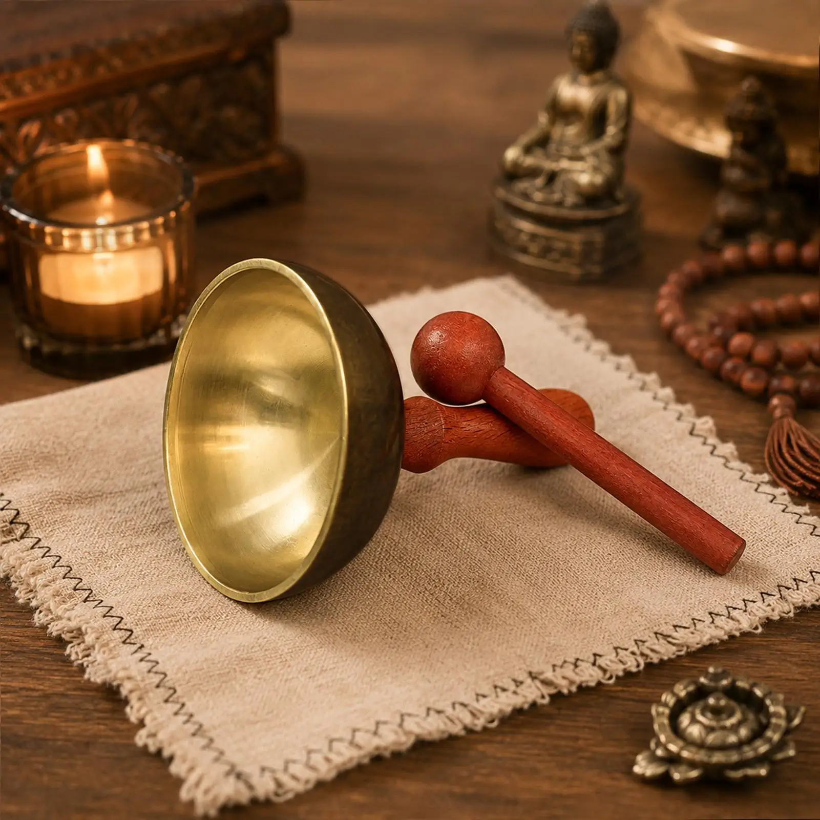 Ensemble de bols sonores pour la méditation, dispositif sonore spirituel avec marteau, bols chantants pour le yoga, la relaxation, la prière, pour débutants, la pleine conscience, pour hommes
