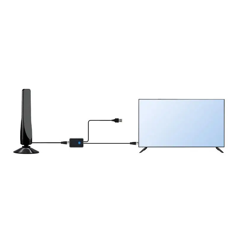 TV용 HD 안테나 실내 디지털 안테나 TV 안테나, 신호 부스터 텔레비전 안테나, 4K 실내 HD 스마트 TV용 HDTV 안테나