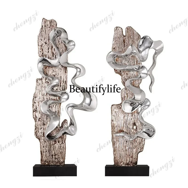 X173 European Creative Model House Villa New House KTV Club Lobby Crafts Large Floor Ornament