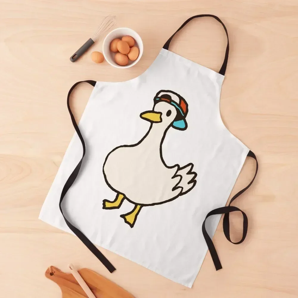 

Oozora Dancing Duck Shuba Shuba Meme Apron Kitchen Chef Women's Dress Restaurant Kitchen Equipment Apron