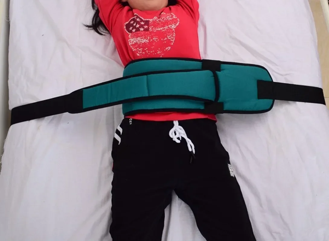 Children Back Support Adjustable Bed Safety Harness Belt Elderly Patients Wheelchairs Seat Belt Elderly Care Tool Bed Fixed Belt