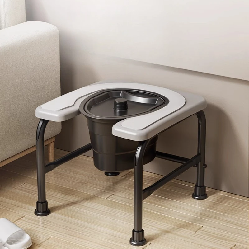 

Toilet Stool for Pregnant, Elderly, Home Use, Outdoor Sitting, Postpartum, Temporary Toilet, U-Shaped Toilet, Load-Bearing 250kg