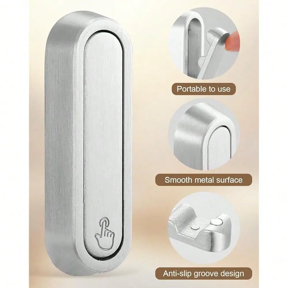 

Folding Wall Hooks, Foldable Coat Hooks, Heavy Duty Wall Mounted Metal Hooks For Hanging Coats, Scarves, Hats, Bags, Towels, Ba