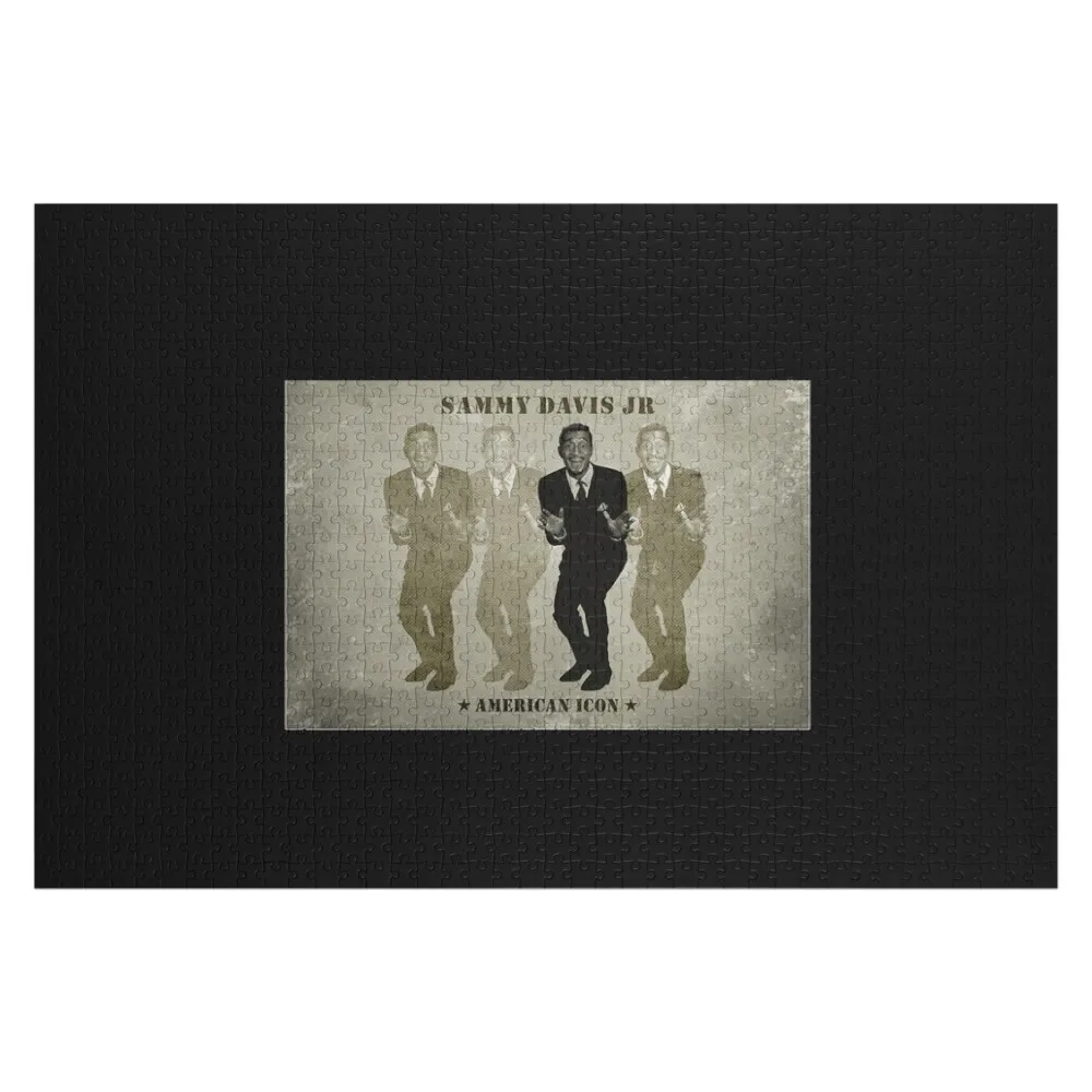 

САММИ ДАВАС ДЖР. АМЕРИКАНСКИЙ ИКОН Классический пазл Фото на заказ Деревянный подарок на заказ Персонализированные игрушки-головоломки