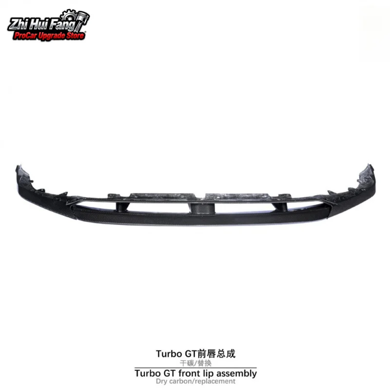 

Подходит для 24-UP Cayenne 9Y0.2 Turbo GT, передняя губа из волокна в сборе, замена сухого углерода