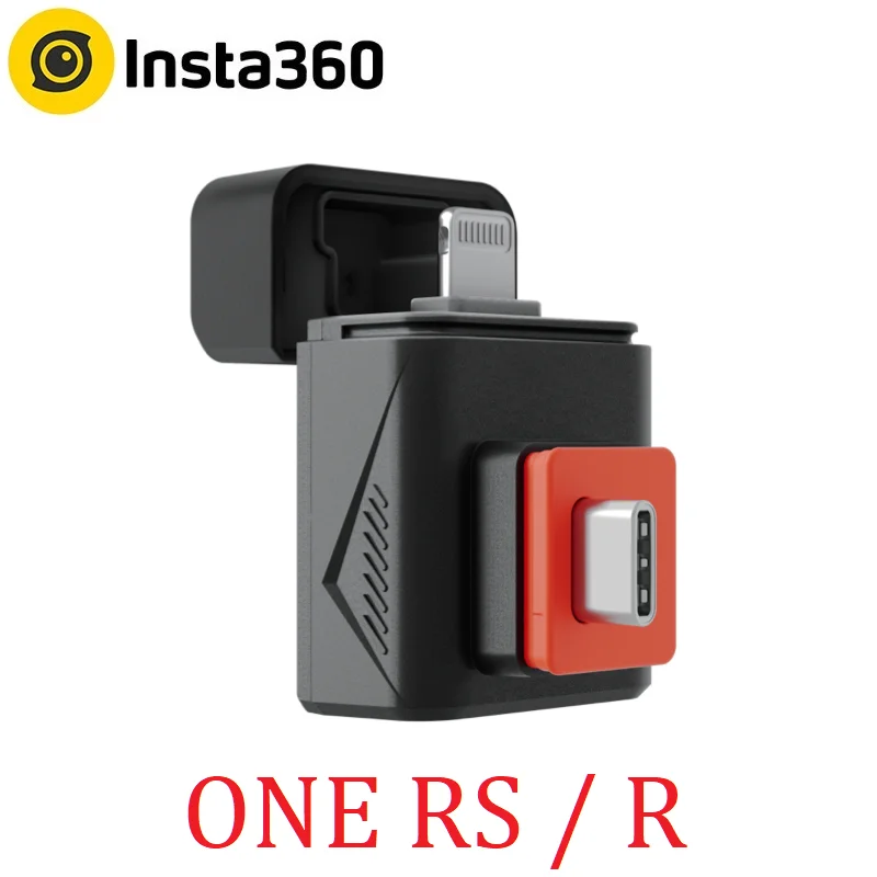 Insta360 ONE RS / R Quick Reader SD Card Reader Fast File Transfer For Insta 360 Original Accessories For iPhone / Android