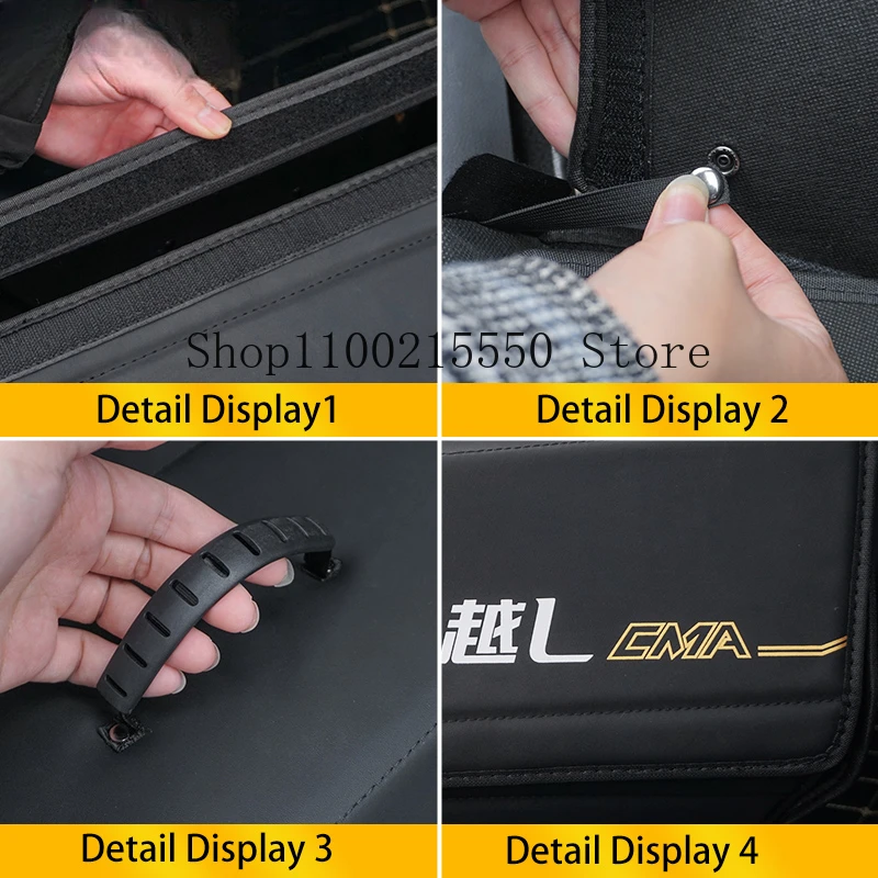 Fit for Geely KX11 Monjaro 2022-24 Car Trunk Storage Box multifunctional Manjaro Foldable Interior Accessories Xingyue L