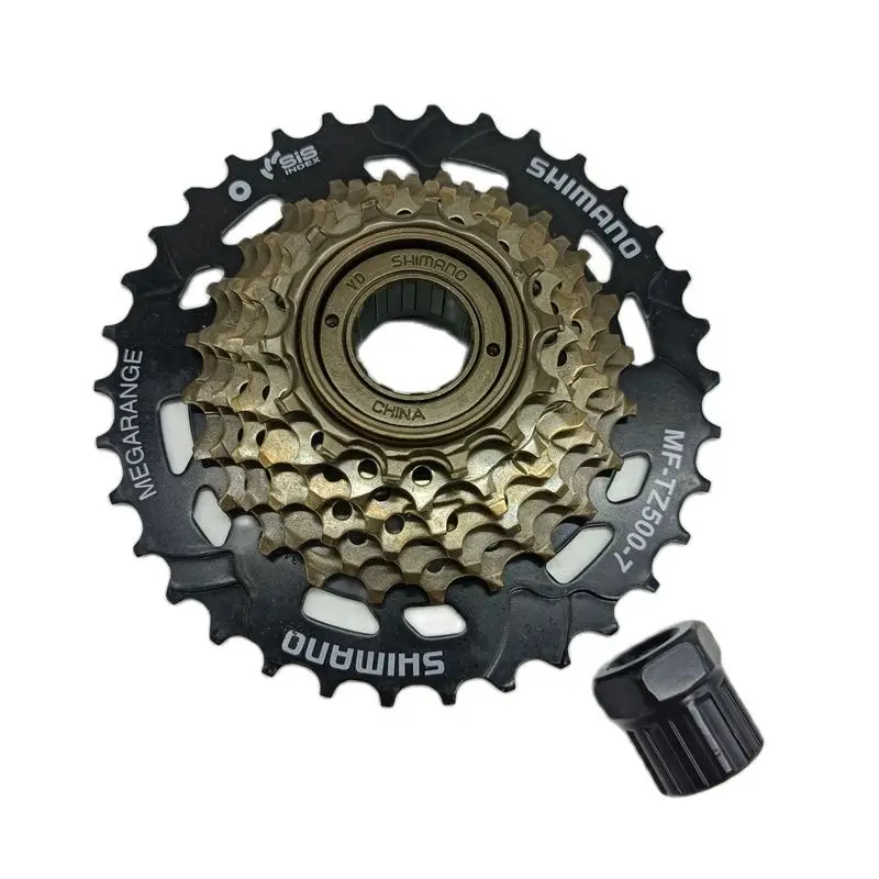 Shimano MF-TZ500 -7 Cassette 7 Speed Bicycle Freewheel 14-28T 14-32T TZ500-7 Bicycle Accessories MTB Road Cycling Bike Cassette