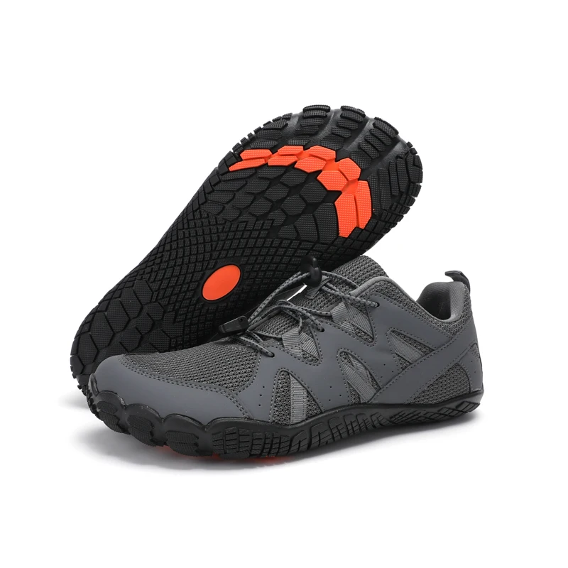 Men Women Non Slip Hiking Shoes Breathable Lightweight Outdoor Walking Sneakers Multifunctional Casual Trekking Shoes