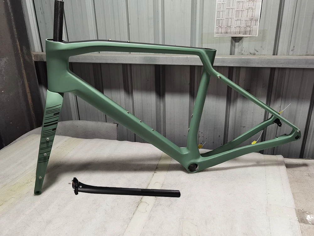 CECCOTTI Gravel Frame T1000 Carbon And More Color Available Bicycle Frameset