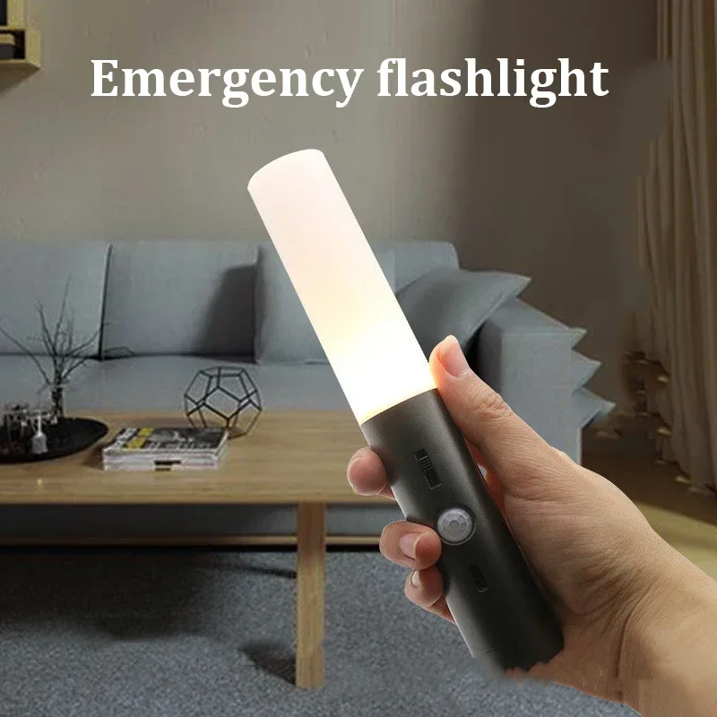 Xiaomi LED Night Light With Motion Sensor USB Rechargeable Magnetic Wall Lamp For Bedroom Bedside Table Room Decoration