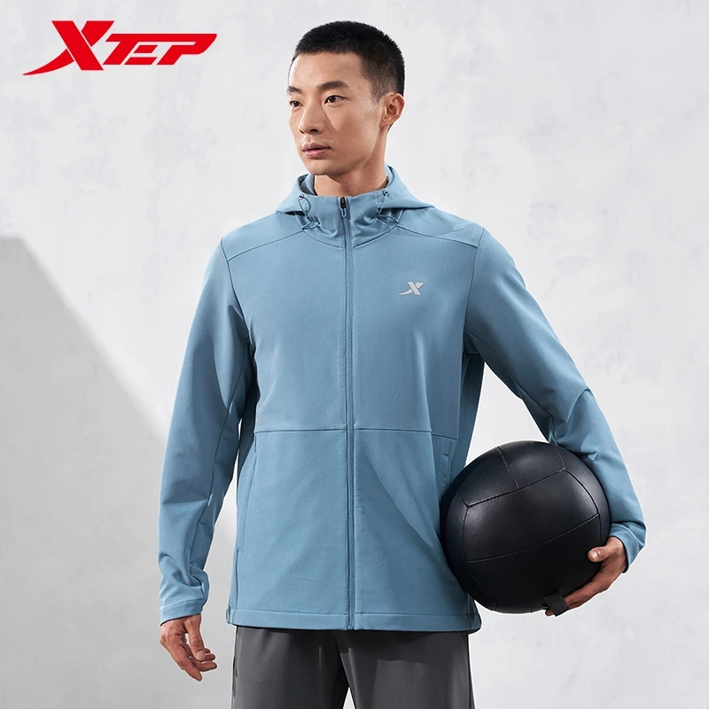 

Xtep Windbreaker For Men 2024 Spring Soft Leisure Durability Coat Comfortable Tops 976129140220
