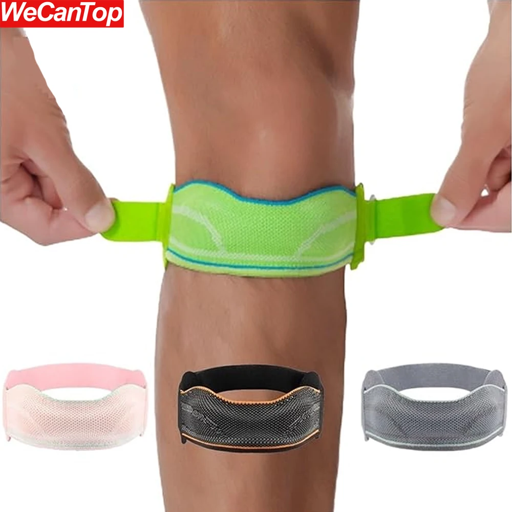 

Повязка на колено для надколенника – бандаж при тендините надколенника, повязка для бегунов, регулируемая поддержка для бега, баскетбола, волейбола, приседаний