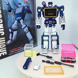 Corps de bande de Transformation Soundwave G1 THF, THF-01J THF01J THF01P, 6 bandes, Walkman, chef-d 'œuvre MP13 MP-13, figurine Robot d'action