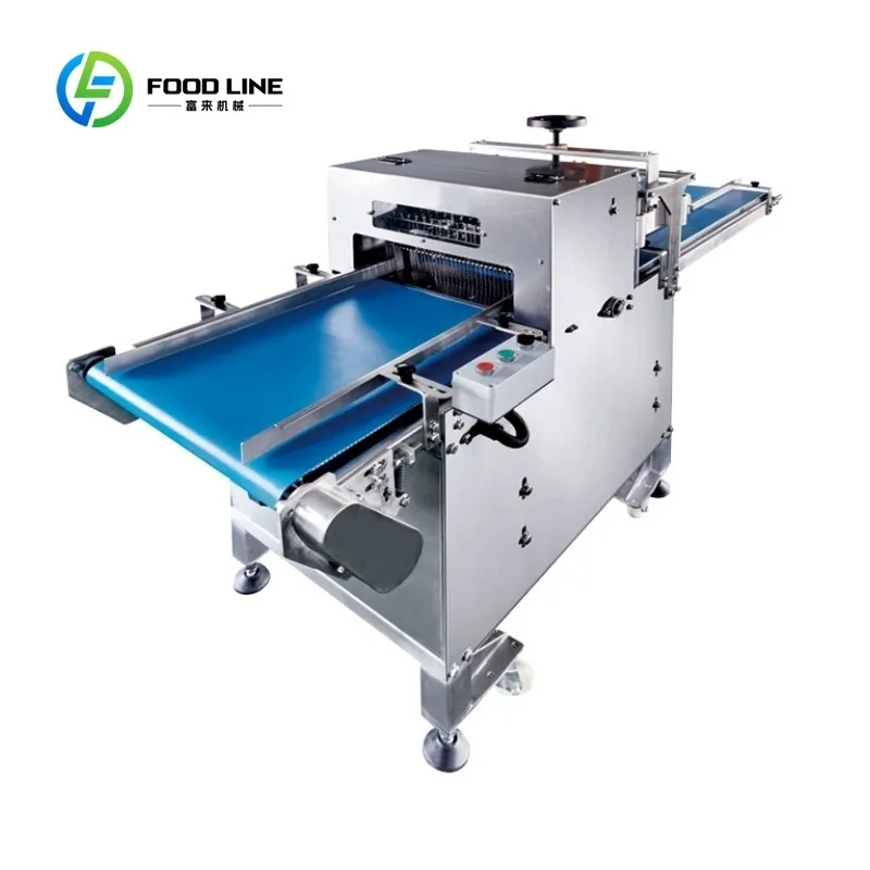 Customized New Electric 220V Automatic Continuous High Commercial Use Bread Slicer Machine for Flour Wheat Toast Cutting