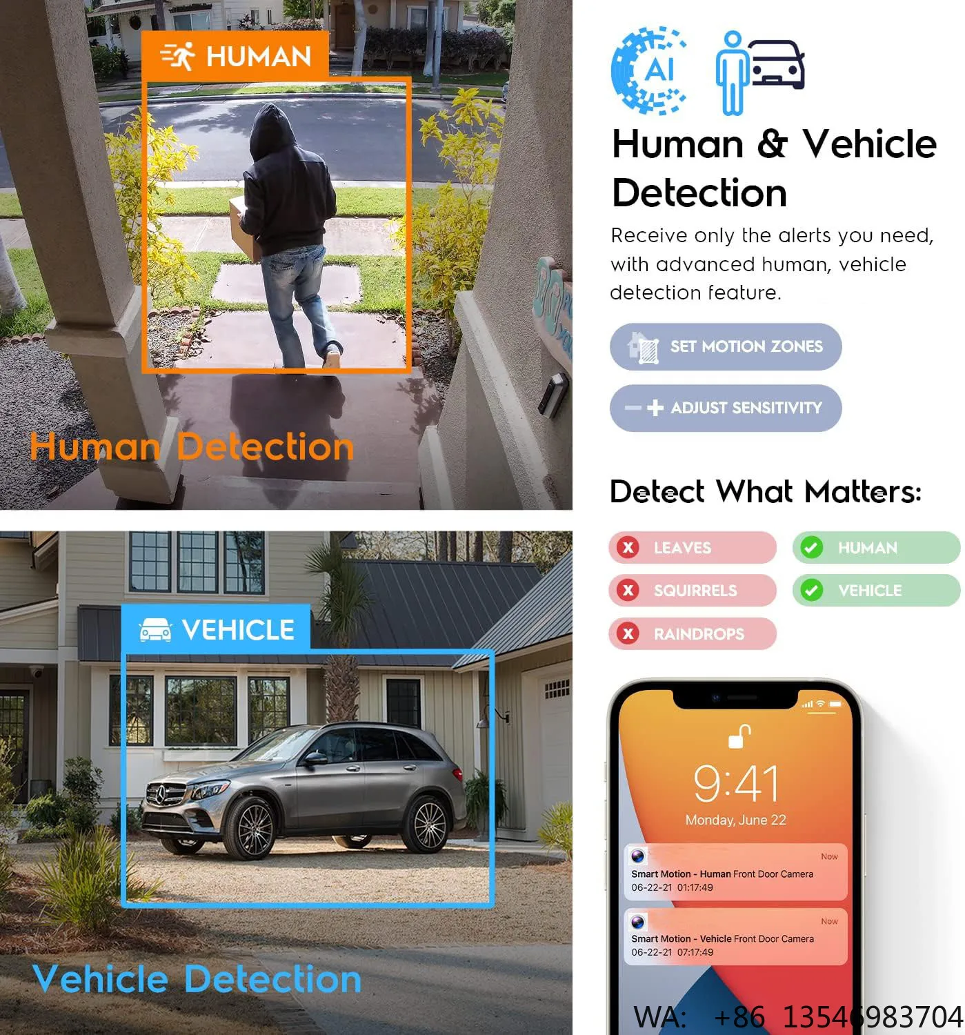 Hik Compatible 8MP 4K Turret Security POE IP Dome Camera AI Face Detection Full Color Night Vision Wide Angle Built-in Mic.